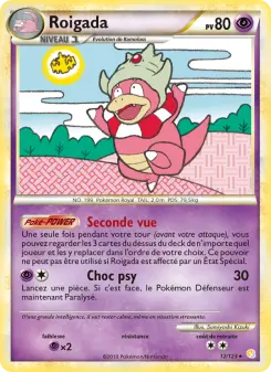 Roigada — carte 12 de l’extension HeartGold SoulSilver