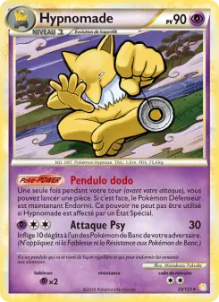Hypnomade — carte 23 de l’extension HeartGold SoulSilver
