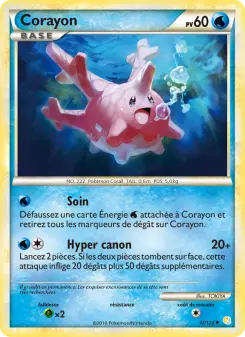 Corayon — carte 37 de l’extension HeartGold SoulSilver