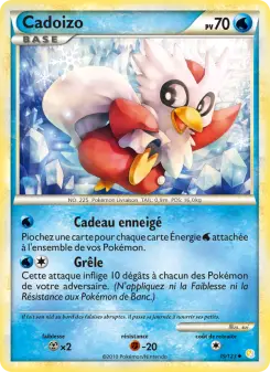 Cadoizo — carte 39 de l’extension HeartGold SoulSilver