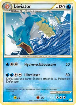 Léviator — carte 4 de l’extension HeartGold SoulSilver