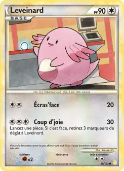 Leveinard — carte 58 de l’extension HeartGold SoulSilver