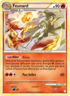 Feunard — carte 7 de l’extension HeartGold SoulSilver