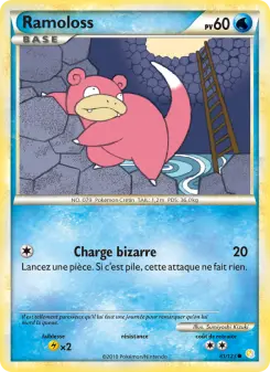 Ramoloss — carte 81 de l’extension HeartGold SoulSilver