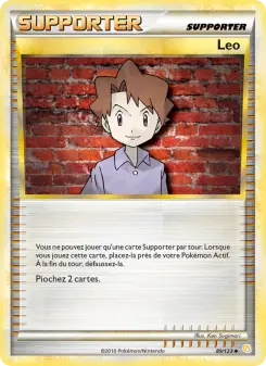 Leo — carte 89 de l’extension HeartGold SoulSilver