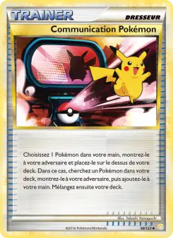 Communication Pokémon — carte 98 de l’extension HeartGold SoulSilver