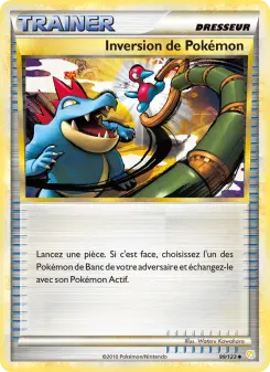 Inversion de Pokémon — carte 99 de l’extension HeartGold SoulSilver