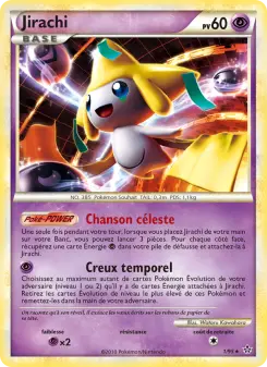 Jirachi — carte 1 de l’extension Déchaînement