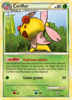 Ceriflor — carte 28 de l’extension Déchaînement