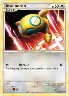 Insolourdo — carte 29 de l’extension Déchaînement