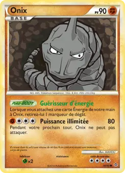 Onix — carte 56 de l’extension Déchaînement