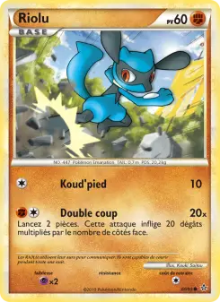 Riolu — carte 60 de l’extension Déchaînement