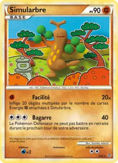 Simularbre — carte 9 de l’extension Déchaînement