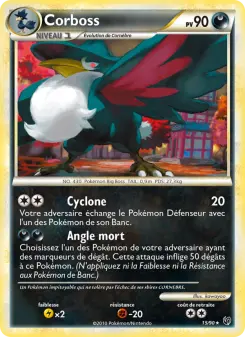 Corboss — carte 15 de l’extension Indomptable