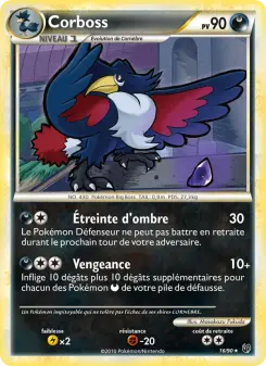 Corboss — carte 16 de l’extension Indomptable