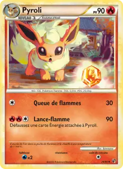 Pyroli — carte 26 de l’extension Indomptable