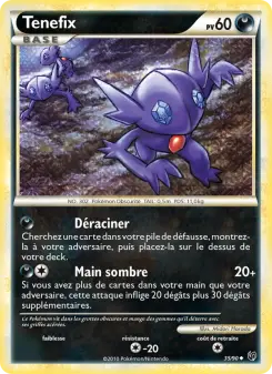 Tenefix — carte 35 de l’extension Indomptable