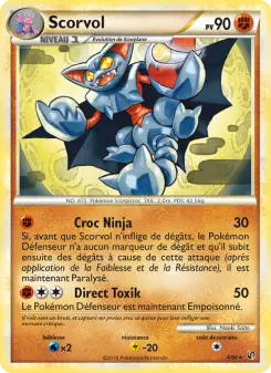 Scorvol — carte 4 de l’extension Indomptable