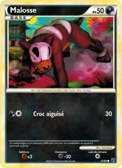 Malosse — carte 53 de l’extension Indomptable