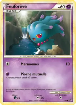 Feuforeve — carte 57 de l’extension Indomptable