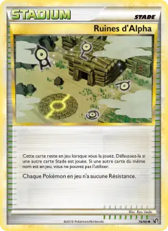 Ruines d’Alph — carte 76 de l’extension Indomptable