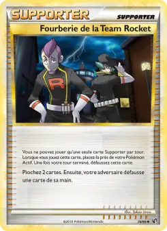 Fourberie de la Team Rocket — carte 78 de l’extension Indomptable