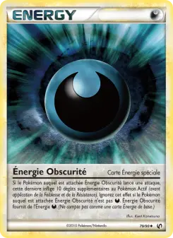 Énergie Obscurité — carte 79 de l’extension Indomptable