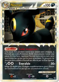 Noctali — carte 86 de l’extension Indomptable