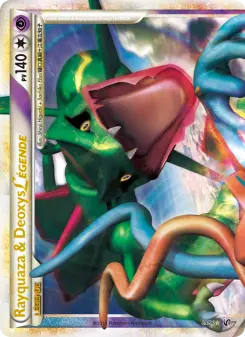 Rayquaza & Deoxys LÉGENDE — carte 89 de l’extension Indomptable
