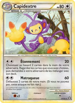 Capidextre — carte 13 de l’extension Triomphant