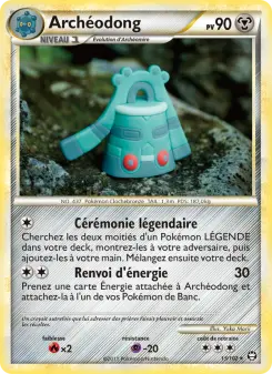Archéodong — carte 15 de l’extension Triomphant