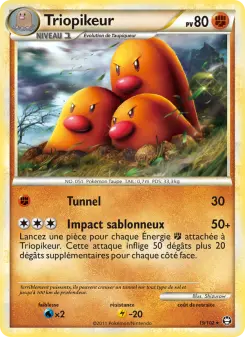 Triopikeur — carte 19 de l’extension Triomphant