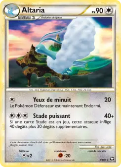 Altaria — carte 2 de l’extension Triomphant