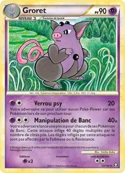 Groret — carte 23 de l’extension Triomphant