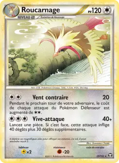 Roucarnage — carte 29 de l’extension Triomphant
