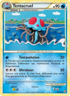 Tentacruel — carte 50 de l’extension Triomphant