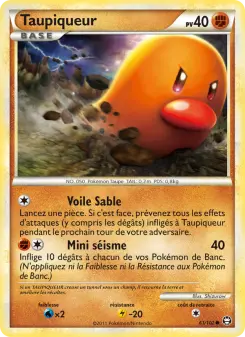 Taupiqueur — carte 61 de l’extension Triomphant
