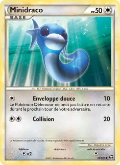 Minidraco — carte 62 de l’extension Triomphant