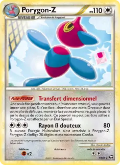 Porygon-Z — carte 7 de l’extension Triomphant