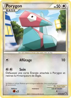 Porygon — carte 73 de l’extension Triomphant