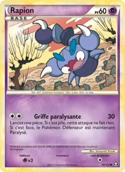 Rapion — carte 76 de l’extension Triomphant