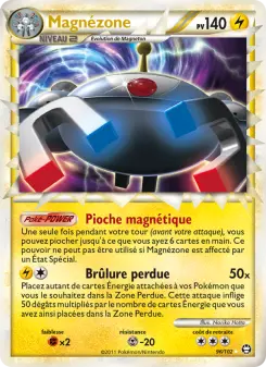 Magnézone — carte 96 de l’extension Triomphant