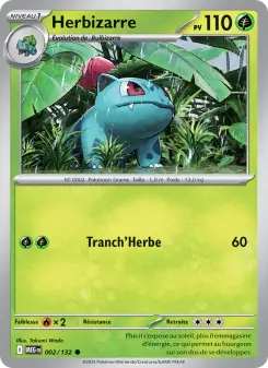 Herbizarre — carte 002 de l’extension Méga-Évolution
