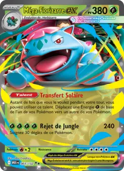 Méga-Florizarre-ex — carte 003 de l’extension Méga-Évolution