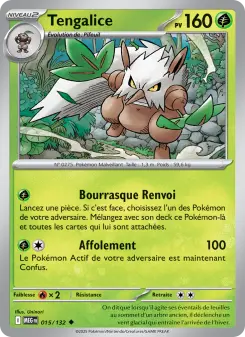 Tengalice — carte 015 de l’extension Méga-Évolution