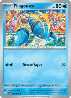Flingouste — carte 037 de l’extension Méga-Évolution