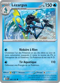 Lézargus — carte 041 de l’extension Méga-Évolution