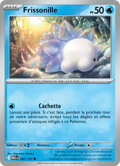Frissonille — carte 042 de l’extension Méga-Évolution