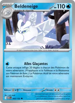 Beldeneige — carte 043 de l’extension Méga-Évolution