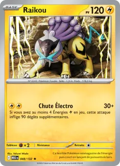 Raikou — carte 048 de l’extension Méga-Évolution